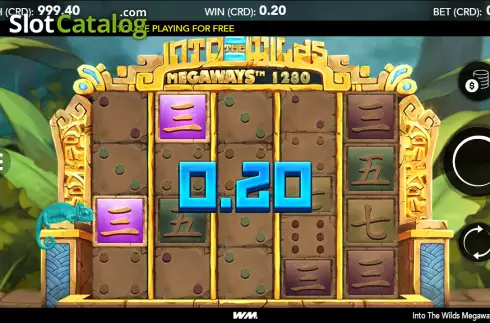Скрин3. Into The Wilds Megaways Dice слот