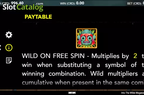 Скрин9. Into The Wilds Megaways Dice слот