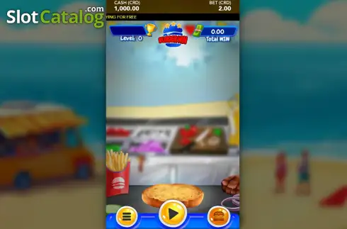 Скрин2. Burger Win слот