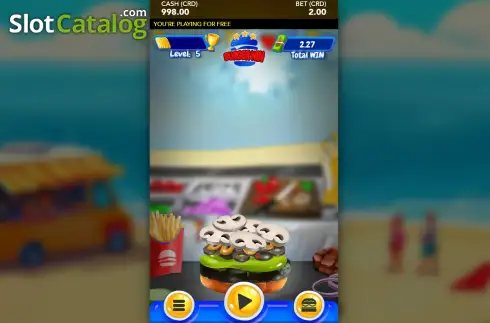 Скрин3. Burger Win слот