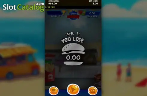 Скрин4. Burger Win слот