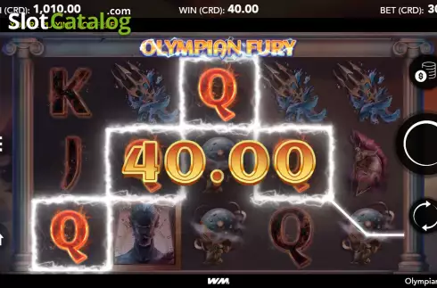 Скрин3. Olympian Fury слот