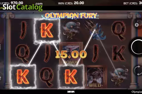 Скрин4. Olympian Fury слот