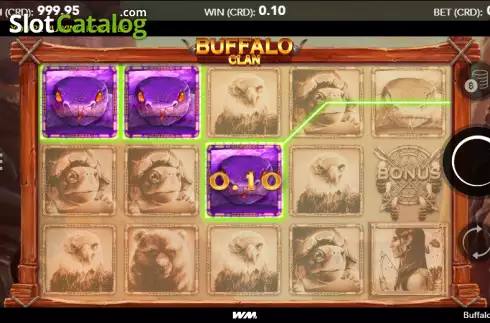 Скрин3. Buffalo Clan слот