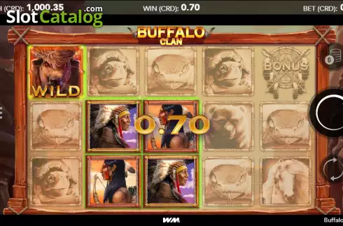 Скрин4. Buffalo Clan слот