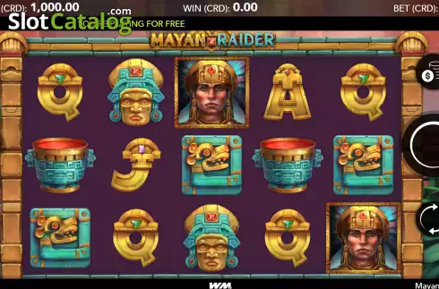 Скрин2. Mayan Raider слот