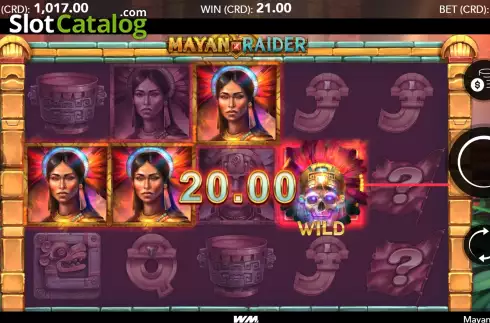 Скрин3. Mayan Raider слот