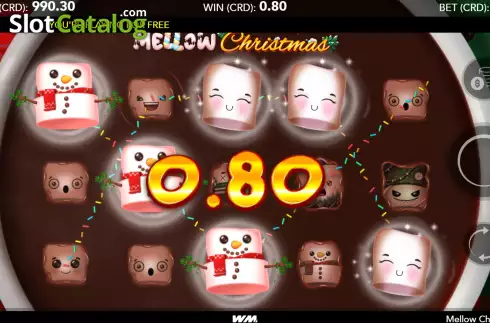 Скрин3. Mellow Christmas слот