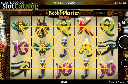 Скрин2. Book of Pharaon Deluxe слот