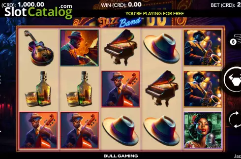 Скрин2. Jazz Band слот