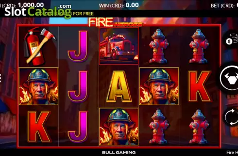Скрин2. Fire Heroes слот