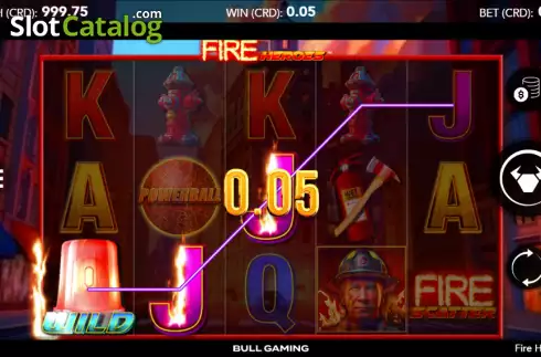 Скрин3. Fire Heroes слот