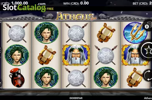 Скрин2. Athens Gold слот