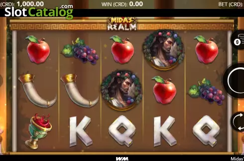 Скрин2. Midas' Realm слот