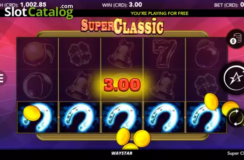 Скрин3. Super Classic (World Match) слот