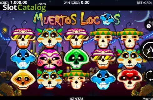 Скрин2. Muertos Locos слот