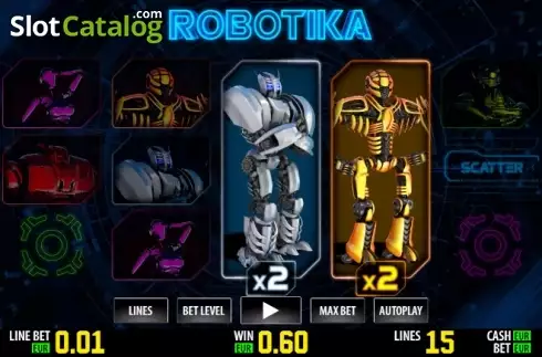 Скрин4. Robotika HD слот