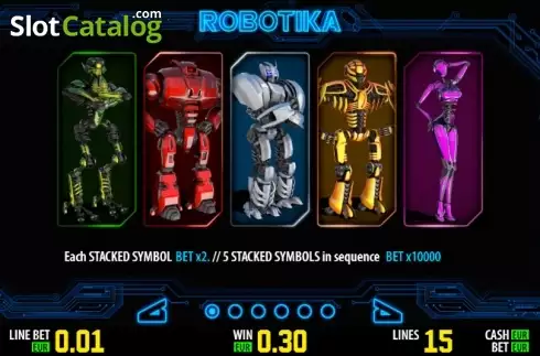 Скрин6. Robotika HD слот
