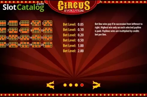 Скрин5. Circus Evolution HD слот