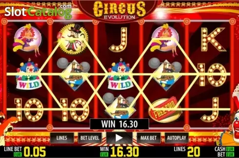 Скрин6. Circus Evolution HD слот