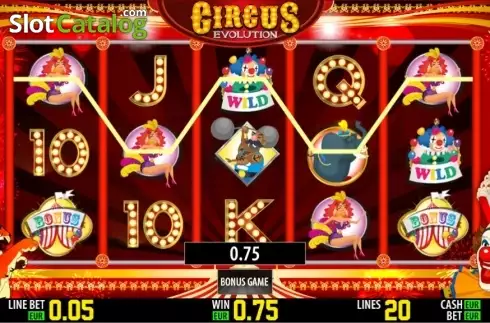 Скрин7. Circus Evolution HD слот