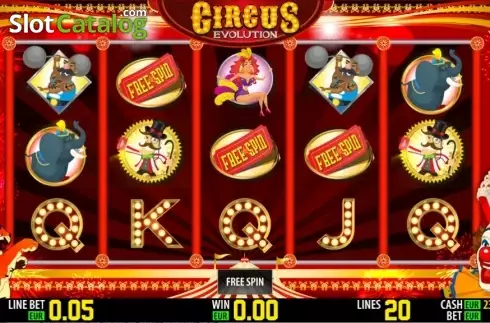 Скрин9. Circus Evolution HD слот