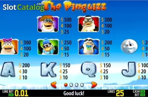 Скрин2. The Pinguizz HD слот