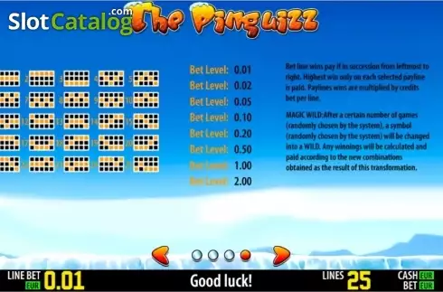 Скрин5. The Pinguizz HD слот
