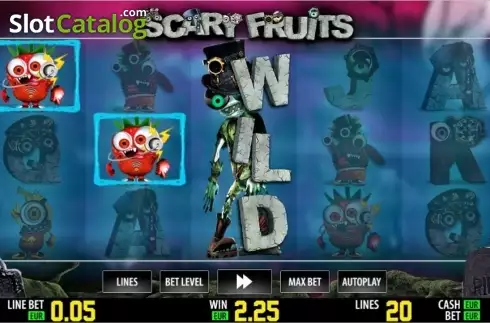 Скрин7. Scary Fruits HD слот