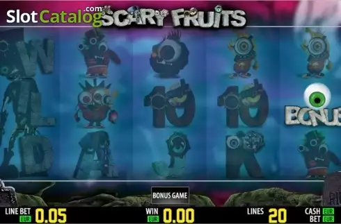 Скрин8. Scary Fruits HD слот