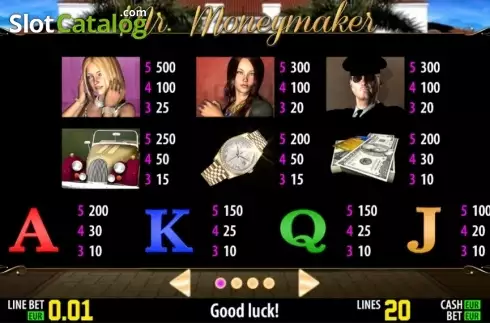 Скрин2. Mr. Moneymaker HD слот