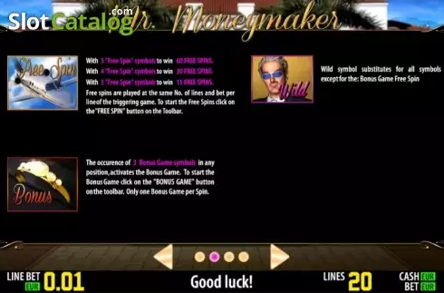 Скрин3. Mr. Moneymaker HD слот