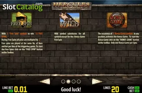 Скрин3. Hercules HD слот