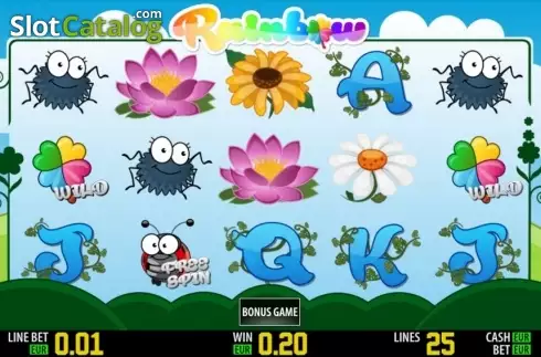 Скрин7. Rainbow HD слот