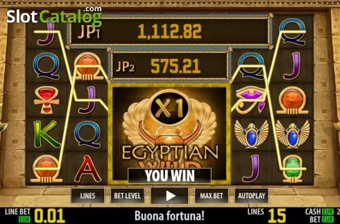 Скрин7. Egyptian Wild HD слот