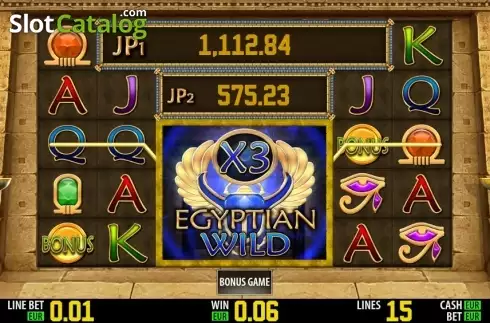 Скрин8. Egyptian Wild HD слот