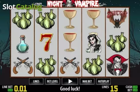 Скрин6. Night Vampire HD слот
