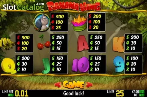Скрин2. Banana King HD слот
