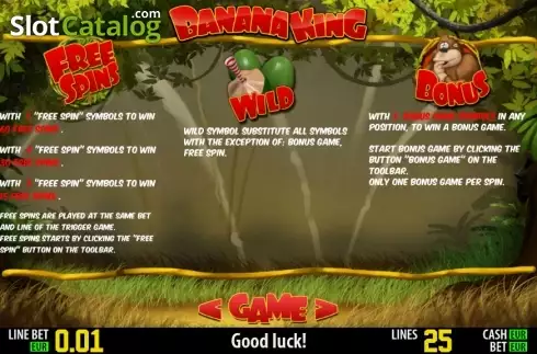 Скрин3. Banana King HD слот