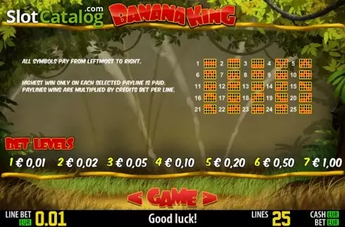 Скрин5. Banana King HD слот
