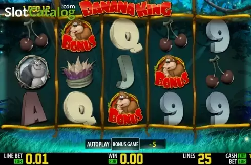 Скрин8. Banana King HD слот