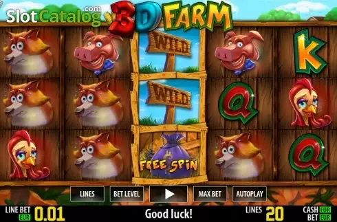 3D Farm HD логотип