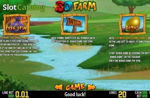 Скрин3. 3D Farm HD слот