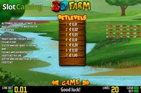 Скрин5. 3D Farm HD слот