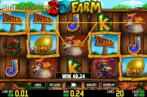 Скрин6. 3D Farm HD слот