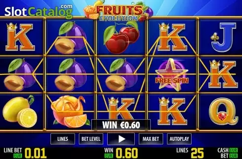 Скрин7. Fruits Evolution HD слот