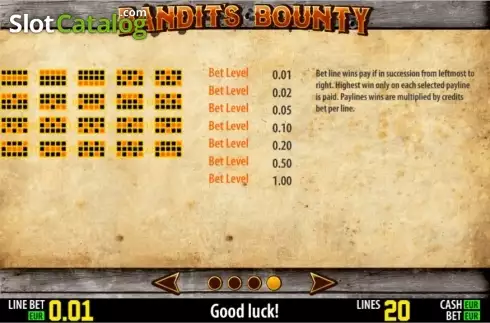 Скрин6. Bandit's Bounty HD слот