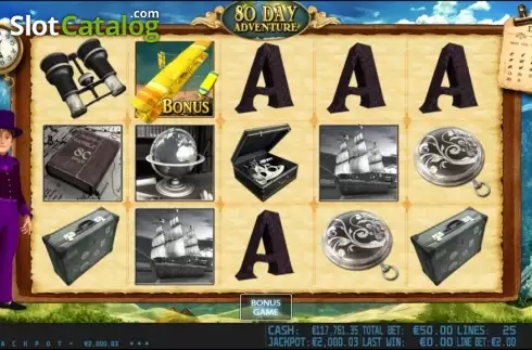 Скрин8. 80 Day Adventure HD слот