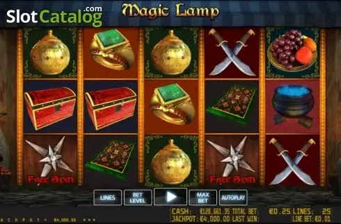 Скрин6. Magic Lamp HD слот