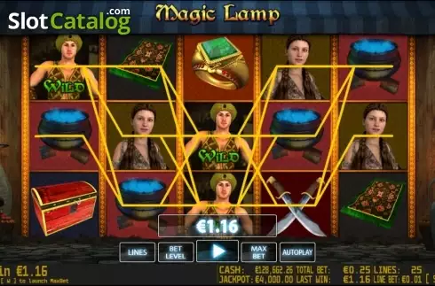 Скрин7. Magic Lamp HD слот
